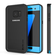 Charger l'image dans la galerie, Galaxy S7 Edge Waterproof Case, Punkcase [Extreme Series] [Slim Fit] [IP68 Certified] [Shockproof] [Snowproof] [Dirproof] Armor Cover [Light Blue] (Color in image: Light Blue)
