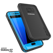 Charger l'image dans la galerie, Galaxy S7 Edge Waterproof Case, Punkcase [Extreme Series] [Slim Fit] [IP68 Certified] [Shockproof] [Snowproof] [Dirproof] Armor Cover [Light Blue] 
