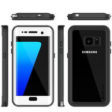 Load image into Gallery viewer, Galaxy S7 Edge Waterproof Case, Punkcase [Extreme Series] [Slim Fit] [IP68 Certified] [Shockproof] [Snowproof] [Dirproof] Armor Cover [White] 
