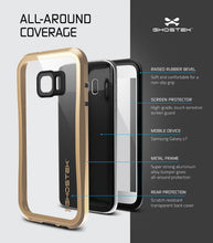Load image into Gallery viewer, Galaxy S7 Waterproof Case, Ghostek Atomic 2.0 Gold  Water/Shock/Dirt/Snow Proof | Lifetime Warranty (Color in image: Black)

