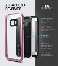 Load image into Gallery viewer, Galaxy S7 Waterproof Case, Ghostek® Atomic 2.0 Pink Water/Shock/Dirt/Snow Proof | Lifetime Warranty (Color in image: Black)
