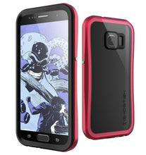 Load image into Gallery viewer, Galaxy S7 Waterproof Case, Ghostek Atomic 2.0 Red  Water/Shock/Dirt/Snow Proof | Lifetime Warranty (Color in image: Red)
