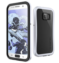 Load image into Gallery viewer, Galaxy S7 Waterproof Case, Ghostek Atomic 2.0 Silver Water/Shock/Dirt/Snow Proof | Lifetime Warranty (Color in image: Silver)
