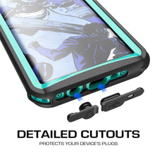 Load image into Gallery viewer, Galaxy S8 Plus Waterproof Case, Ghostek Nautical Series (Teal) | Slim Underwater Full Body Protection (Color in image: White)
