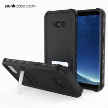 Charger l&#39;image dans la galerie, Galaxy S8 Plus Waterproof Case, Punkcase KickStud Black Series [Slim Fit] [IP68 Certified] [Shockproof] [Snowproof] Armor Cover. (Color in image: Teal)

