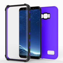 Charger l&#39;image dans la galerie, Galaxy S8 Plus Waterproof Case, Punkcase KickStud Purple Series [Slim Fit] [IP68 Certified] [Shockproof] [Snowproof] Armor Cover. (Color in image: Black)
