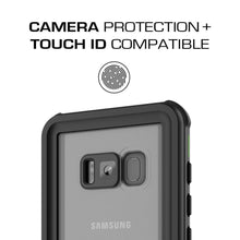 Charger l&#39;image dans la galerie, Galaxy S8 Waterproof Case, Ghostek Nautical Series (Green) | Slim Underwater Full Body Protection (Color in image: Teal)
