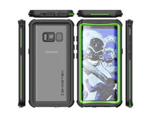 Charger l&#39;image dans la galerie, Galaxy S8 Waterproof Case, Ghostek Nautical Series (Green) | Slim Underwater Full Body Protection 
