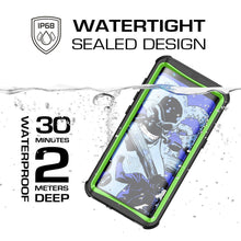Charger l&#39;image dans la galerie, Galaxy S8 Waterproof Case, Ghostek Nautical Series (Green) | Slim Underwater Full Body Protection 
