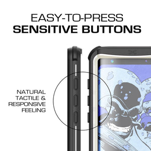Galaxy S8 Waterproof Case, Ghostek Nautical Series (White) | Slim Underwater Full Body Protection (Color in image: Green)