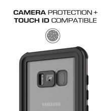 Charger l&#39;image dans la galerie, Galaxy S8 Waterproof Case, Ghostek Nautical Series (Red) | Slim Underwater Full Body Protection (Color in image: Teal)
