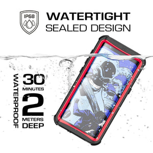 Galaxy S8 Waterproof Case, Ghostek Nautical Series (Red) | Slim Underwater Full Body Protection 