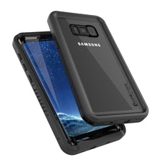 Load image into Gallery viewer, Galaxy S8 Waterproof Case, Punkcase [Extreme Series] [Slim Fit] [IP68 Certified] [Shockproof] [Snowproof] [Dirproof] Armor Cover [Black] 

