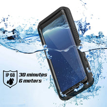 Load image into Gallery viewer, Galaxy S8 Waterproof Case, Punkcase [Extreme Series] [Slim Fit] [IP68 Certified] [Shockproof] [Snowproof] [Dirproof] Armor Cover [Black] 
