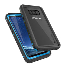 Load image into Gallery viewer, Galaxy S8 Waterproof Case, Punkcase [Extreme Series] [Slim Fit] [IP68 Certified] [Shockproof] [Snowproof] [Dirproof] Armor Cover [Light Blue] (Color in image: Teal)
