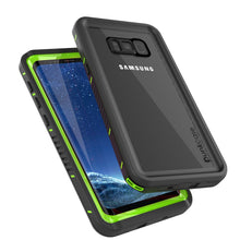 Load image into Gallery viewer, Galaxy S8 Waterproof Case, Punkcase [Extreme Series] [Slim Fit] [IP68 Certified] [Shockproof] [Snowproof] [Dirproof] Armor Cover W/ Built In Screen Protector for Samsung Galaxy S8 [Green] (Color in image: Teal)
