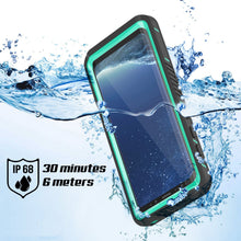 Load image into Gallery viewer, Galaxy S8 Waterproof Case, Punkcase [Extreme Series] [Slim Fit] [IP68 Certified] [Shockproof] [Snowproof] [Dirproof] Armor Cover W/ Built In Screen Protector for Samsung Galaxy S8 [Teal] (Color in image: Green)
