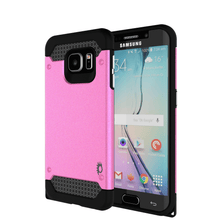 Load image into Gallery viewer, Galaxy s6 EDGE Plus Case PunkCase Galactic Pink Series Slim Protective Armor Soft Cover Case w/ Tempered Glass Protector Lifetime Warranty (Color in image: pink)
