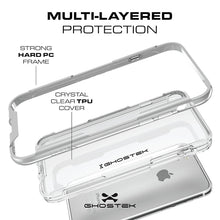Charger l&#39;image dans la galerie, iPhone 8 Case, Ghostek Cloak 3 Series Case for iPhone 8 Case Clear Protective Case [Black] 
