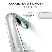Charger l&#39;image dans la galerie, iPhone 8 Case, Ghostek Cloak 3 Series Case for iPhone 8 Case Clear Protective Case [SILVER] 
