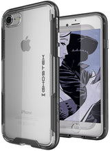 Load image into Gallery viewer, iPhone 7 Case, Ghostek Cloak 3 Series Case for iPhone 7 Case Clear Protective Case [Black] (Color in image: Gold)
