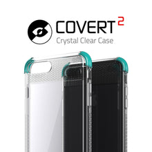 Charger l&#39;image dans la galerie, iPhone 7+ Plus Case, Ghostek Covert 2 Series for iPhone 7+ Plus Protective Case [ Teal] (Color in image: Red)

