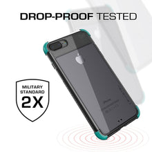 Charger l&#39;image dans la galerie, iPhone 7+ Plus Case, Ghostek Covert 2 Series for iPhone 7+ Plus Protective Case [ Teal] (Color in image: White)
