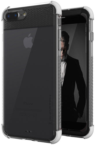 iPhone 8+ Plus Case, Ghostek Covert 2 Series for iPhone 8+ Plus Protective Case [ White] (Color in image: White)