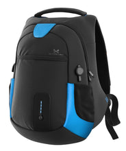 Load image into Gallery viewer, Ghostek NRGbag Blue Series Computer Laptop Messenger Backpack Book Bag + Battery Power Bank | Water Resistant | 7000mAh (Color in image: Blue)

