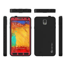 Charger l&#39;image dans la galerie, ghostek-atomic-samsung-galaxy-note-3-pink-waterproof-case-w-attached-screen-protector-lifetime-warranty-slim-fitted-waterproof-shock-proof-dust-proof-dirt-proof-snow-proof-hard-shell-iii-n900-n9000-n9002-n9005-n9009-ghocas95 (Color in image: green)
