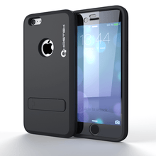 Load image into Gallery viewer, iphone-6-plus-waterproof-case-ghostek-bullet-charcoal-apple-iphone-6-plus-waterproof-case-w-attached-screen-protector-lifetime-warranty-apple-iphone-6-plus-slim-fitted-waterproof-shock-proof-dust-proof-dirt-proof-snow-proof-cover-case-ghocas205 (Color in image: charcoal)
