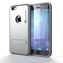 Load image into Gallery viewer, iphone-6-plus-waterproof-case-ghostek-bullet-silver-apple-iphone-6-plus-waterproof-case-w-attached-screen-protector-lifetime-warranty-apple-iphone-6-plus-slim-fitted-waterproof-shock-proof-dust-proof-dirt-proof-snow-proof-cover-case-ghocas201 (Color in image: silver)
