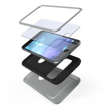 Load image into Gallery viewer, iphone-6-plus-waterproof-case-ghostek-bullet-silver-apple-iphone-6-plus-waterproof-case-w-attached-screen-protector-lifetime-warranty-apple-iphone-6-plus-slim-fitted-waterproof-shock-proof-dust-proof-dirt-proof-snow-proof-cover-case-ghocas201 (Color in image: charcoal)
