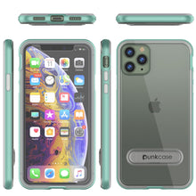 Load image into Gallery viewer, iPhone 11 Pro Max Case, PUNKcase [LUCID 3.0 Series] [Slim Fit] Armor Cover w/ Integrated Screen Protector [Teal] (Color in image: Black)
