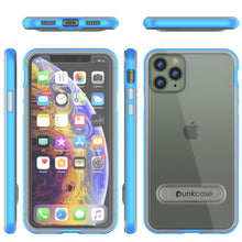 Charger l&#39;image dans la galerie, iPhone 11 Pro Case, PUNKcase [LUCID 3.0 Series] [Slim Fit] Armor Cover w/ Integrated Screen Protector [Blue] (Color in image: Black)
