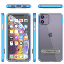 Load image into Gallery viewer, iPhone 12 Case, PUNKcase [LUCID 3.0 Series] [Slim Fit] Protective Cover w/ Integrated Screen Protector [Blue] (Color in image: Grey)
