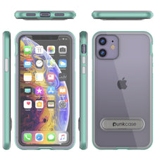 Load image into Gallery viewer, iPhone 12 Case, PUNKcase [LUCID 3.0 Series] [Slim Fit] Protective Cover w/ Integrated Screen Protector [Teal] (Color in image: Gold)
