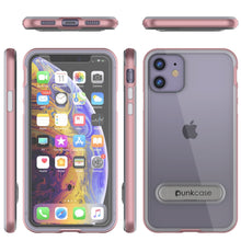 Charger l&#39;image dans la galerie, iPhone 12 Mini Case, PUNKcase [LUCID 3.0 Series] [Slim Fit] Protective Cover w/ Integrated Screen Protector [Rose Gold] (Color in image: Gold)
