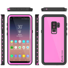 Charger l&#39;image dans la galerie, Galaxy S9 Plus Waterproof Case PunkCase StudStar Pink Thin 6.6ft Underwater IP68 Shock/Snow Proof (Color in image: white)
