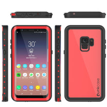 Load image into Gallery viewer, Galaxy S9 Waterproof Case PunkCase StudStar Red Thin 6.6ft Underwater IP68 Shock/Snow Proof (Color in image: teal)
