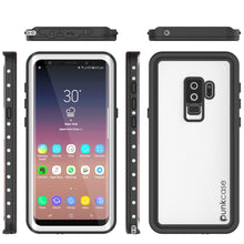 Charger l&#39;image dans la galerie, Galaxy S9 Plus Waterproof Case, Punkcase StudStar White Thin 6.6ft Underwater IP68 Shock/Snow Proof (Color in image: black)
