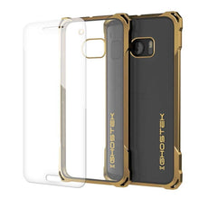 Load image into Gallery viewer, HTC 10 Case, Ghostek® Covert Gold Series Premium Slim Hybrid | w/Screen Protector | Ultra Fit (Color in image: Clear)
