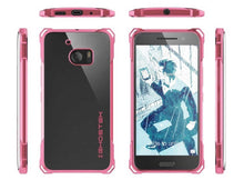 Load image into Gallery viewer, HTC 10 Case, Ghostek® Covert Pink Series Premium Slim Hybrid | w/Screen Protector | Ultra Fit (Color in image: Dark Gray)
