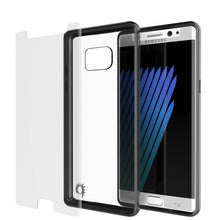 Load image into Gallery viewer, Note 7 Case Punkcase® LUCID 2.0 Black Series w/ PUNK SHIELD Screen Protector | Ultra Fit (Color in image: clear)
