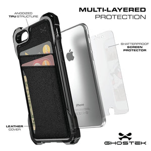 MULTI-LAYERED PROTECTION ANODIZED TPU STRUCTURE SHATTERPROOF SCREEN PROTECTOR iphone (Color in image: Brown)