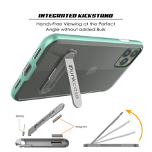 Charger l&#39;image dans la galerie, iPhone 12 Pro Case, PUNKcase [LUCID 3.0 Series] [Slim Fit] Protective Cover w/ Integrated Screen Protector [Teal] (Color in image: Grey)
