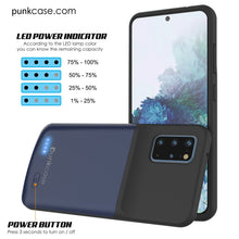 Charger l&#39;image dans la galerie, PunkJuice S20+ Plus Battery Case All Blue - Fast Charging Power Juice Bank with 6000mAh (Color in image: Gold)
