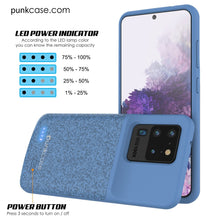 Load image into Gallery viewer, PunkJuice S20 Ultra Battery Case Patterned Blue - Fast Charging Power Juice Bank with 6000mAh (Color in image: Red)
