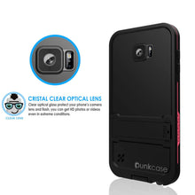 Load image into Gallery viewer, Galaxy S6 Waterproof Case, Punkcase SpikeStar Pink Water/Shock/Dirt/Snow Proof | Lifetime Warranty (Color in image: red)
