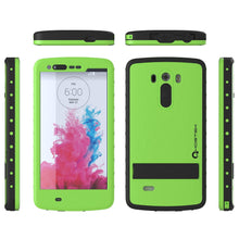 Load image into Gallery viewer, LG G3 Waterproof Case, Ghostek Atomic Green W/ Attached Screen Protector Slim Fitted (Color in image: black)
